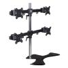 ADBWEKKF Four Screen 27inch LCD Tv Table Mount Monitor Desk Three Support Led Bracket LCD Holder view 3