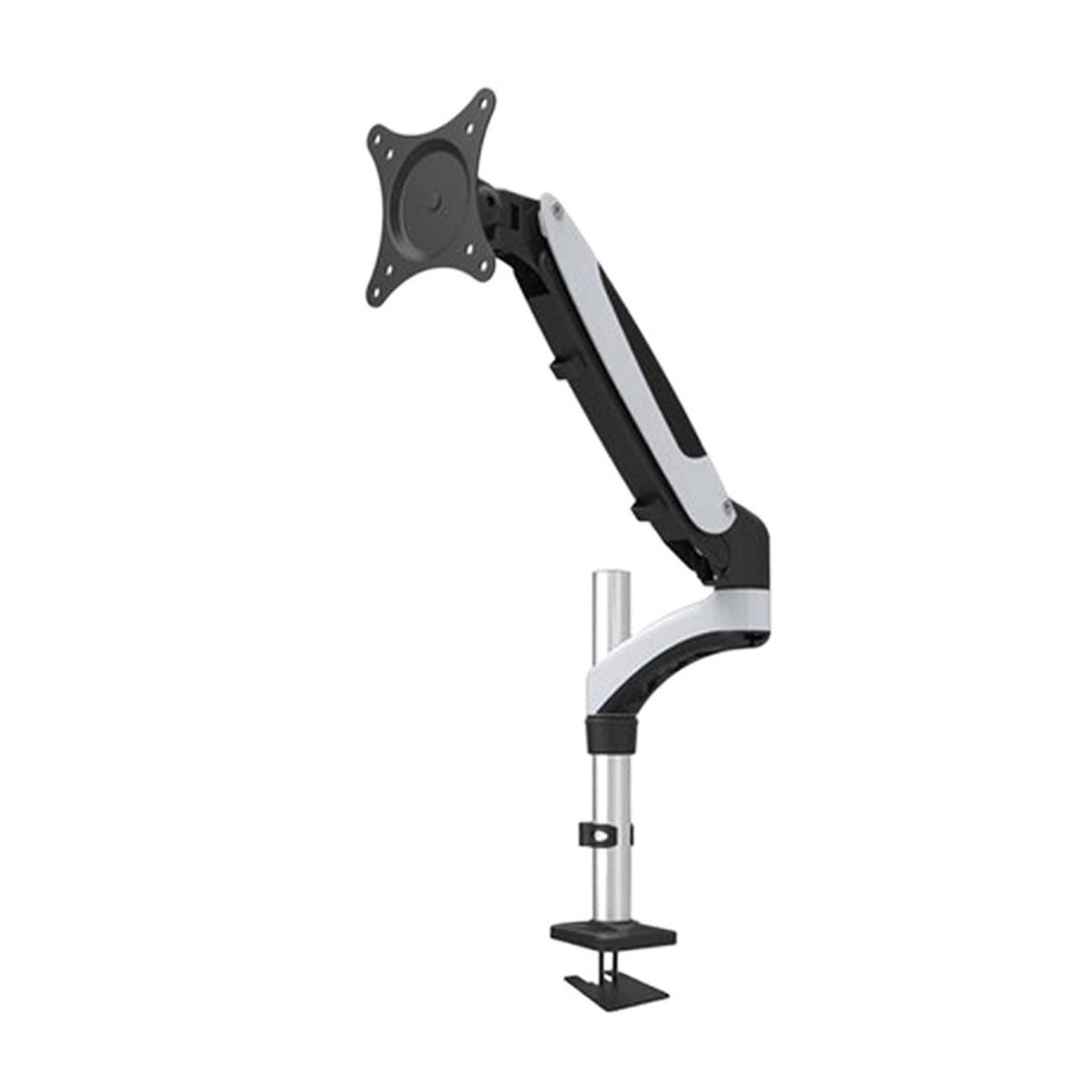 0-100mm Thick Desk GM112G-K Aluminum 27inch 0-8kg 360 Rotate Clamp Gas Spring Screen LCD Tv Table Mount Monitor Desktop Holder(GM112G-K)
