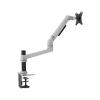 ADBWEKKF Desktop Full Motion 17-38" Monitor Holder Mount Mechanical Spring Arm Aluminum Monitor Support Loading 11kgs(V62C Silver Grey) view 1