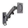 HBDQOMRV F120 17-27 Inch Aluminum GS Gas Spring 360 Degree Rotation Full Motion TV Wall Mount Bracket LCD Monitor Wall Mount Bracket Screen Bracket(Matte Charcoal) view 1