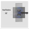 MD6501 Full Motion 360 Degree Single Monitor Holder 10"-27" LCD LED Monitor Mount Bracket Desktop Stand Loading 8kg view 3