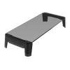 ADBWEKKF Desktop Notebook Laptop Monitor Stand Space Bar Non-Slip Desk Riser with 4ports USB Hub Data Transmission and Fast Charger 600L(EU Plug-USB3.0-Black) view 1