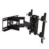 ADBWEKKF Full Motion 32"-65" LED LCD TV Wall Mount Swing Arm with Anti-Theft Lock Loading 100kgs Tilt Swivel VESA 600 * 400mm(Max. VESA 600X400mm) view 1