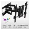 ADBWEKKF Full Motion 32"-65" LED LCD TV Wall Mount Swing Arm with Anti-Theft Lock Loading 100kgs Tilt Swivel VESA 600 * 400mm(Max. VESA 600X400mm) view 2