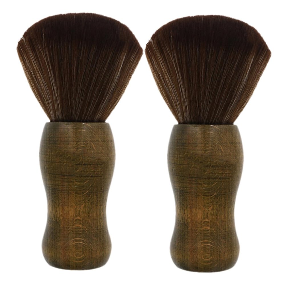 COHEALI 2pcs Record Player Cleaning Brush Vinyl Record Duster Stylus Brush for Turntable Dust Remover Home Audio Maintenance