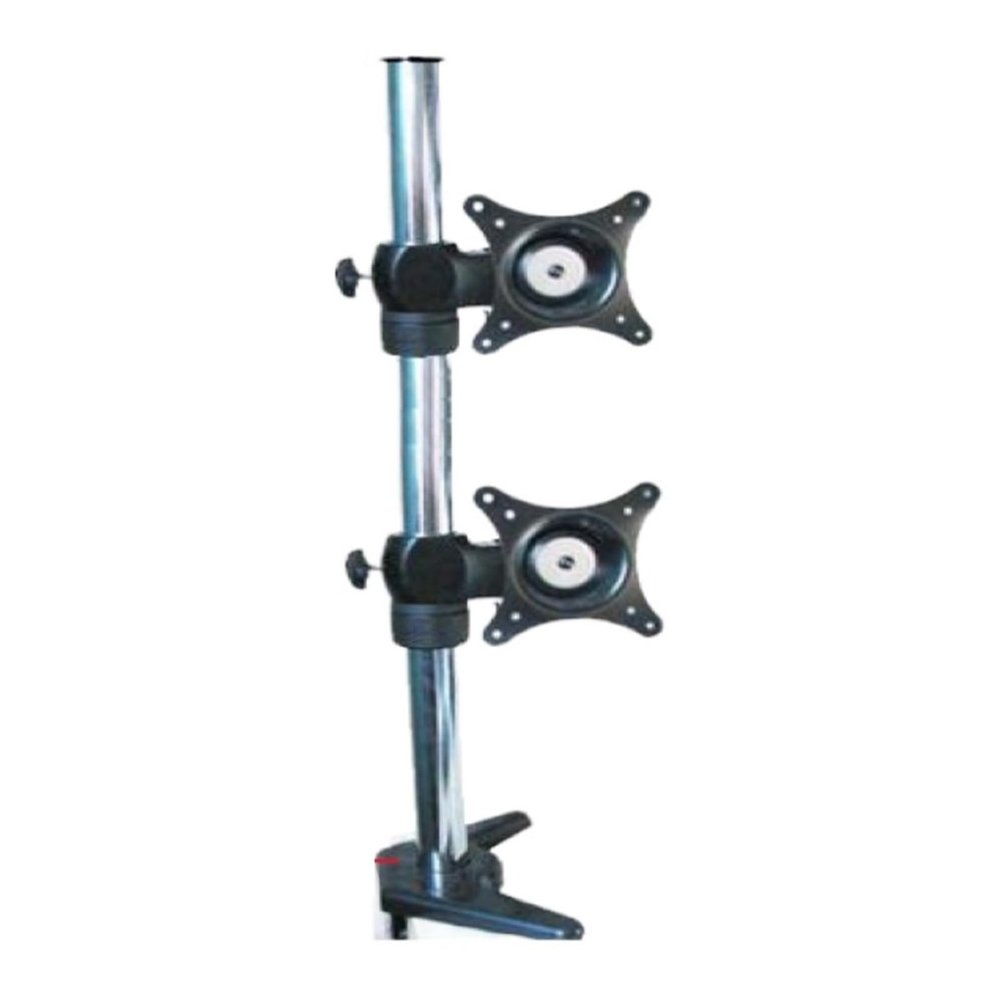 700mm high 10-27" Double Monitor Desktop Stand clamp Base 360 Rotate Swivel tilt Full Motion 700mm Aluminum Dual Computer Table