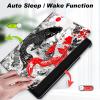 Case for 6.8 Kindle Paperwhite 11th Generation & Signature Edition(2021 Released),Soft Shockproof TPU Silicone Protective Back Case for Kindle Paperwhite 2021 E-Reader,Black Red Carp view 3
