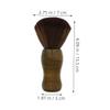 jojofuny 2pcs Vinyl Record Cleaning Brush Static Stylus Brush for Record Players with Handle Precision Groove Cleaner for Vinyl Albums and Collectors view 2