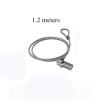 1Pcs Lock Laptop Computer Password Lock 1.2 Meters /1.1 Meters Wire Rope Protection Keys Lock Accessories(A1Pcs 1.2 meters) view 2