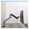 HBDQOMRV OZ-1 Aluminum Height Adjustable 17-32 Inch Monitor Stand Desk Stand Single Arm Gas Spring Monitor Mount Bracket(Black) view 4