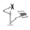 ADBWEKKF OL-3L Silver Ergonomics 10"-17" Desk Laptop Stand 32" Monitor Desktop Bracket Computer Mount Full Motion(OL-3L Silver) view 1