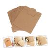 KONTONTY 25Pcs Kraft CD Envelopes Household CD Covers for Secure Storage Lightweight Design for Music Film Collection for CD Enthusiasts view 2
