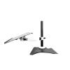 ADBWEKKF DL-T101-LP60 40CM High 10kg Big Metal Base 10"-17" Laptop Desktop Stand Notebook Holder Nice Black One Arm(DL-T101-LP60 Black) view 1