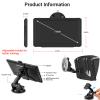 GPS Navigator for Truck RV Car,7 inch High-Definition Touch Screen 256+16G,2025 Map (Free Lifetime Updates) view 2
