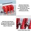 BXKCFYBSQ Wire Spool Rack,Multi-Spool Wire/Cable Dispenser,Heavy Duty Wire Spool Holder,1/2/3/4/5 Rods and Trays,for Construction Site and Retail Use(35x38x28cm) view 4