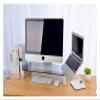 ADBWEKKF Desktop Notebook Laptop Monitor Stand Space Bar Non-Slip Desk Riser with 4ports USB Hub Data Transmission and Fast Charger 600L(AU Plug-USB3.0-Black) view 4