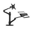 ADBWEKKF 145-180mm Thick Desk OL-3L-TK Aluminum Multifunction 10"-17" Ergonomics Desk Laptop Stand 32" Monitor Desktop(with Long Pole) view 1