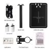 JOEBO Microscope Kit 1600X USB Digital Microscope 8 LEDs Electronic Microscope Zoom Camera Magnifier Microscope Lens Adapters(Black B) view 4
