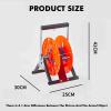 BXKCFYBSQ Wire Spool Rack,Multi Axle Wire Rack Dispenser,Electric Wire Reel Holder,1/2/3/4/5 Rods and Trays,for Construction Site and Retail Use(25x41x30cm) view 2