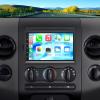 10.1 Touch Screen Radio for Ford F150/F250/F350 2004-2014 with Wireless Apple Carplay Android Auto, Upgrade Stereo for Ford F150 Head Unit Bluetooth, EQ, FM, GPS, WiFi, SWC, Backup Cam 2+32G view 1