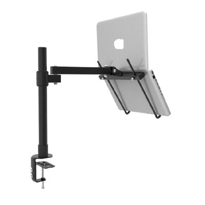 ADBWEKKF Height Adjustable Desktop Clamping 11-15 Inch Laptop Holder Full Motion Cooling Lapdesk Notebook Holder Bracket Stand BC251/40