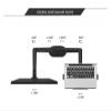 ADBWEKKF 145-180mm Thick Desk OL-3L-TK Aluminum Multifunction 10"-17" Ergonomics Desk Laptop Stand 32" Monitor Desktop(with Extra vesa) view 4