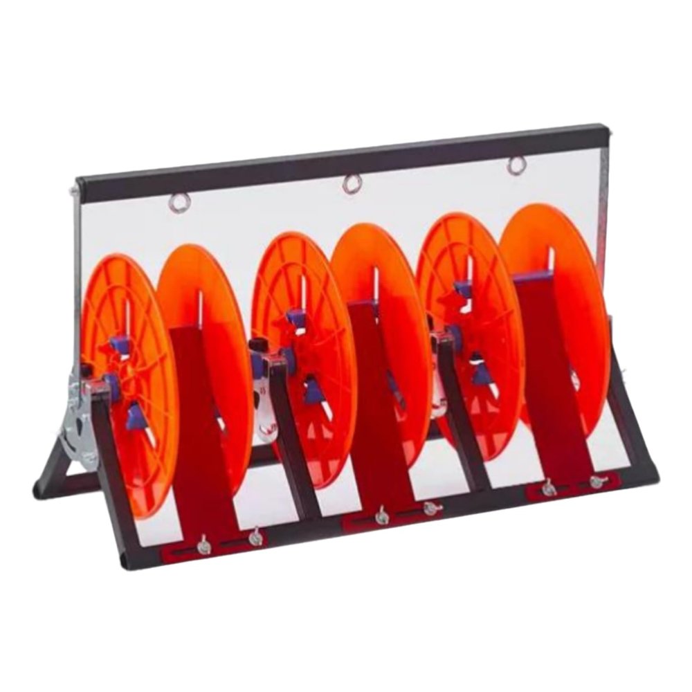 BXKCFYBSQ Wire Spool Rack,Multi Axle Wire Rack Dispenser,Electric Wire Reel Holder,1/2/3/4/5 Rods and Trays,for Construction Site and Retail Use(86x41x30cm)