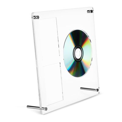 CORHAD CD Display Frame Stand for Kpop Photocard Holder Acrylic CD Rack for Media Organization Suitable for Collectors and Home Decor