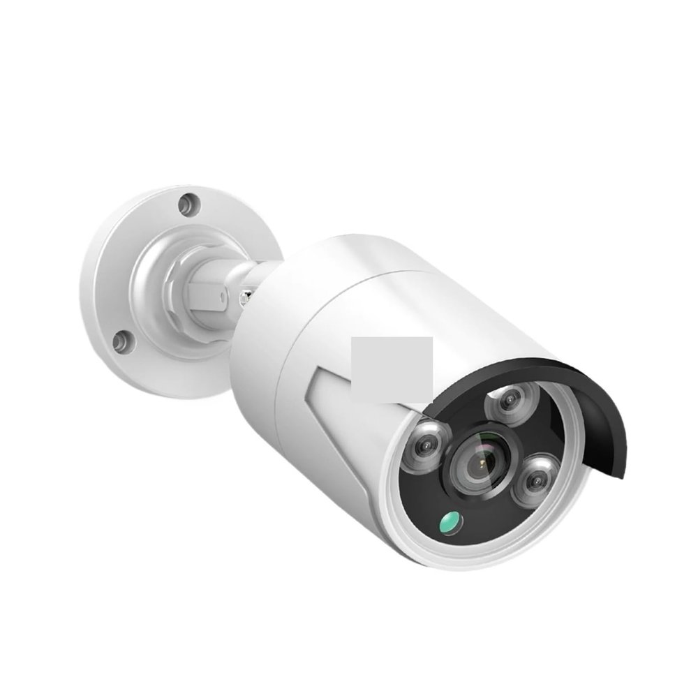 JUCFRDNJ 5MP 4MP Audio IP Surveillance Camera POE H.265 Night Vision Waterproof IP66 CCTV Camera P2P Home for POE System(1PC 5MP POE)