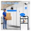 JUCFRDNJ 5MP 4MP Audio IP Surveillance Camera POE H.265 Night Vision Waterproof IP66 CCTV Camera P2P Home for POE System(1PC 5MP POE) view 3
