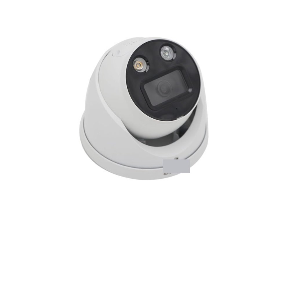 JUCFRDNJ 8MP POE IP67 SMD 4.0 Two-Way Talk Smart Dual Light Eyeball Wiz Sense Network Turret Camera(2.8mm,8MP White)