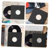 Hoement 4pcs Vinyl Record Sleeves Cover Protective Album Jackets Dustproof Stain Resistant view 2