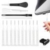 Charging Port Cleaner Kit - Mobile Phone Brush Tools, Dust Remover | Handy Set of Brushes and Picks Designed to Clean Earphone Jacks, USB Ports, Speaker Holes, and Device Openings Providing Easy view 1