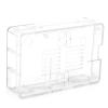 3B 3B Plus Protective Case Transparent ABS Material Cover Box with Cooling Fan Mount Wall Mountable Full Access to Controls Durable Scratch view 3