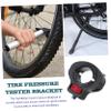 Abaodam Portable Handlebar Mount Cameras Lightweight Cycling Clamp Holder Fits Bars Multiuse Design for Bikes Tire Pressure Gauges view 3