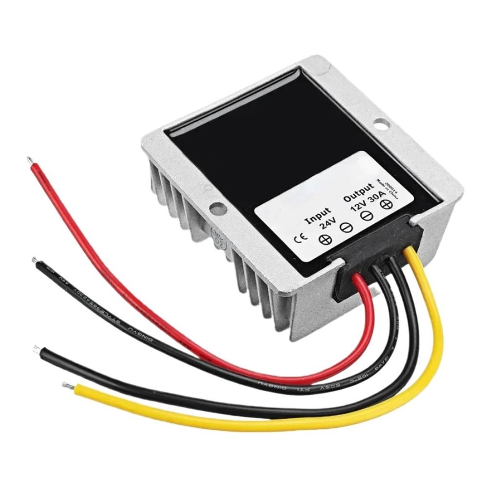 1pcs 24V to 12V10A 15A 20A 30A Buck DC DC Power Converter 24V-12V 360W Step Down Voltage Regulator Module(12V 10A)