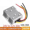 1pcs 24V to 12V10A 15A 20A 30A Buck DC DC Power Converter 24V-12V 360W Step Down Voltage Regulator Module(12V 10A) view 2