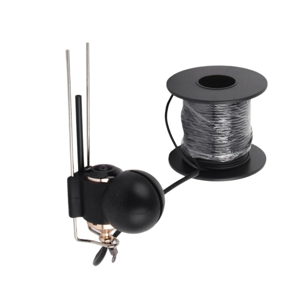 Single Fishing Camera 195 Degree Viewing Angle Fish Camera Long for Range CVBS Format 3.5mm with Cable for Boat