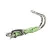 Drfeify Double Crochet with Stainless Steel Drift for a Stable Underwater Position, Suitable for Night Divers, 316 in Stainless Steel + Brin 7 Cord (Luminous Light Green) view 4