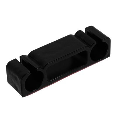 Adhesive Cable Management Holder for USB Phone and Headset Cords Home Office and Vehicle Portable and Space Saving Fixing