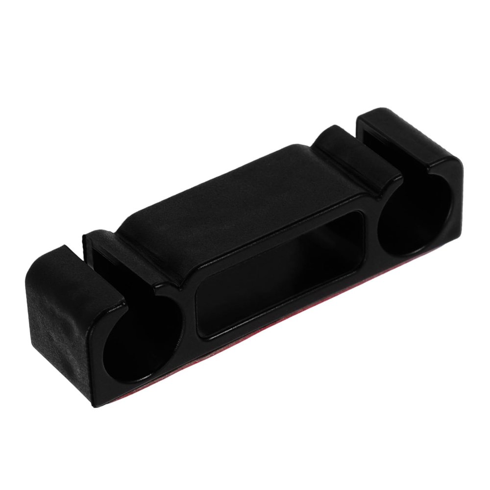 Adhesive Cable Management Holder for USB Phone and Headset Cords Home Office and Vehicle Portable and Space Saving Fixing