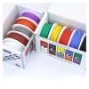 HAZEK 5-Color Silicone Wire Kit (16-30AWG) for DIY Electronics Catholic(Rojo,24AWG 5x5M) view 2