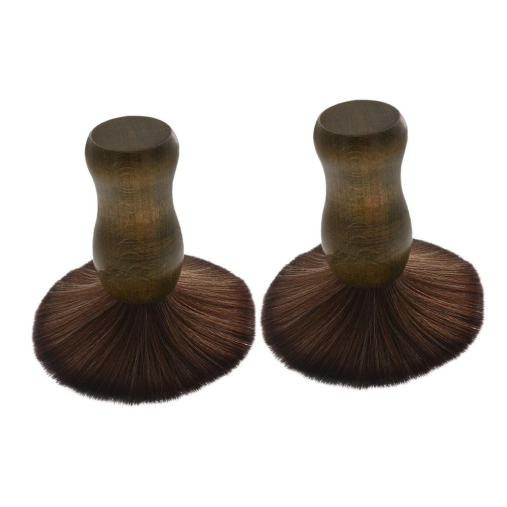 ARTIBETTER 2pcs Vinyl Record Cleaning Brush Soft Bristle Brush for Vinyl Stylus Cleaner Record Player Maintenance Tool