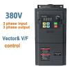1pc Inverter 0.75KW1.5KW2.2KW Frequency Inverter 1P 3P 220V 380V Output Frequency Converter Variable Frequency Drive(310-380v,18.5KW) view 3