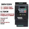 1pcs 220V 380VFrequency Inverter 0.75/1.5/2.2/4/5.5KW Frequency Converter Variable Frequency Drive(3ph380v-3ph380v,11kw) view 4