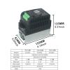 1pc 110V Variable Frequency Converter Motor Inverter VFD 0.4-7.5kw Single-Phase 110v Input Three-Phase 110 Output(3KW 110v) view 2