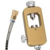 Drfeify Light Support Submarine Diving Metal Adapter for Various Stainless Steel Divers in Red Aluminum Small Bottle with Large Bottles for Submarine Exploration Suitcase Adapter (Gold) view 3