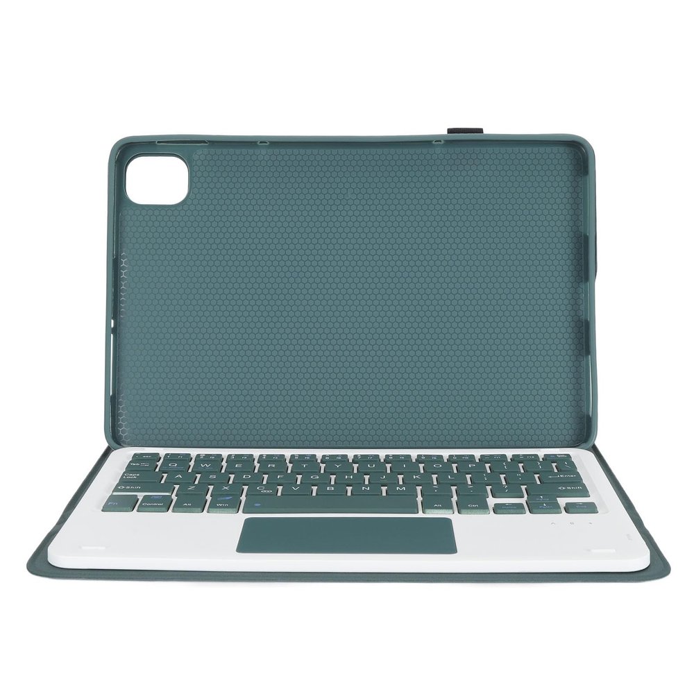 Tablet Keyboard, Detachable Backlit for Productivity, Portable 11 Inch Keyboard Business Travelers Home Office Use, Black (Dark Green)