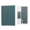 Tablet Keyboard, Detachable Backlit for Productivity, Portable 11 Inch Keyboard Business Travelers Home Office Use, Black (Dark Green) view 2