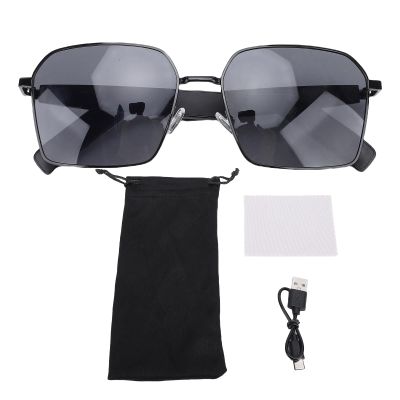 Keenso Smart Translation Glasses, 100 Languages Polarized Sunglasses with Mic and Speaker for Travel, Music, and Calls